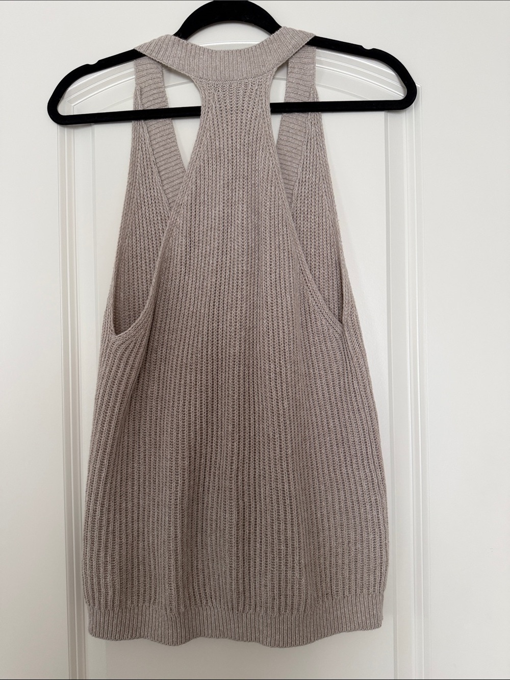 Reiss | (L) Sinead Racerback Ribbed Sweater Vest - Picture 6 of 7